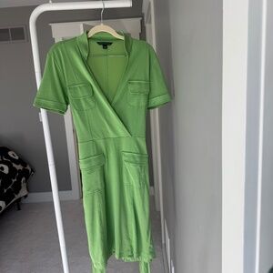 Banana Republic Green Dress with Belt